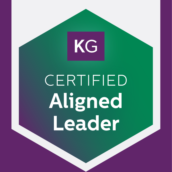 Badge for the Aligned Leader Certification