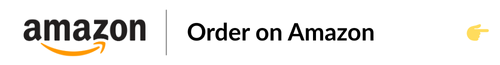 Amazon logo next to the text "Order on Amazon" with a yellow hand pointing to the right, all on a light gray background.