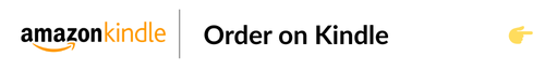 A banner with the Amazon Kindle logo and the text "Order on Kindle" in black, followed by a yellow pointing finger emoji on a light gray background.
