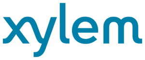 The word "xylem" is written in lowercase blue letters in a modern, sans-serif font on a white background.